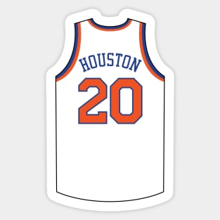 Allan Houston New York Jersey Qiangy Sticker